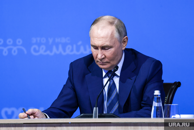 Владимир Путин на ВДНХ. Москва, путин владимир