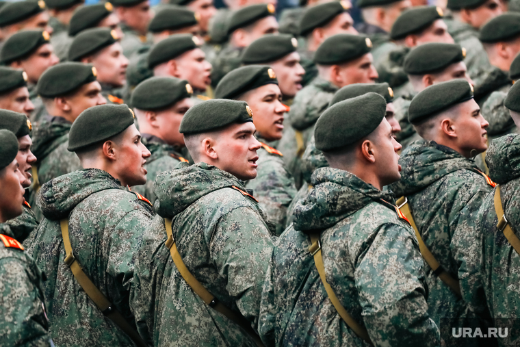 Генеральная репетиция Парада Победы на Красной Площади. 5 мая 2024. Москва, курсанты, марш, армия россии, военнослужащие вс рф