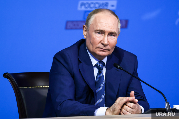 Владимир Путин на ВДНХ. Москва, путин владимир