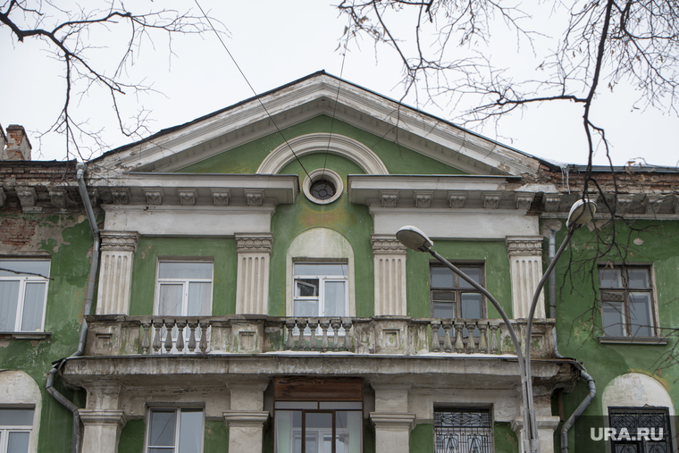 Городские картинки. Пермь зима, сталинка, сталинская архитектура