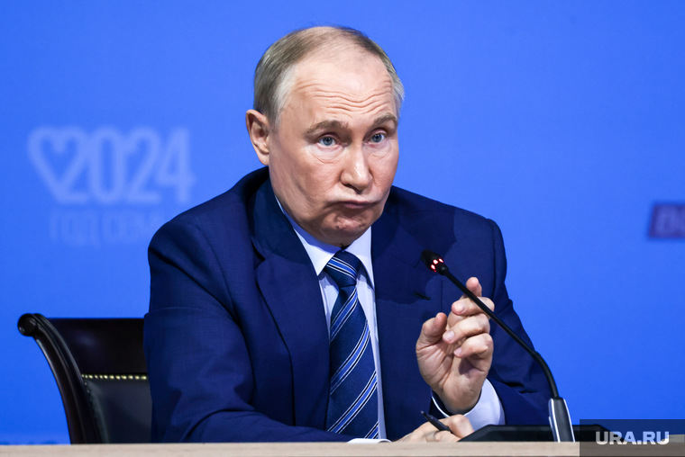 Владимир Путин на ВДНХ. Москва, путин владимир