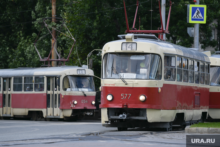 Клипарт, разное. Екатеринбург, маршрут13, трамвай, татра т3, маршрут14