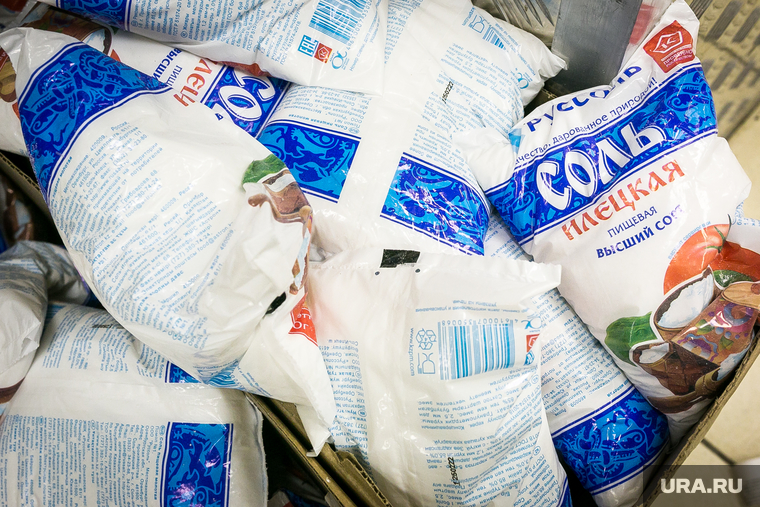 Ситуация в продуктовых магазинах. Тюмень, соль