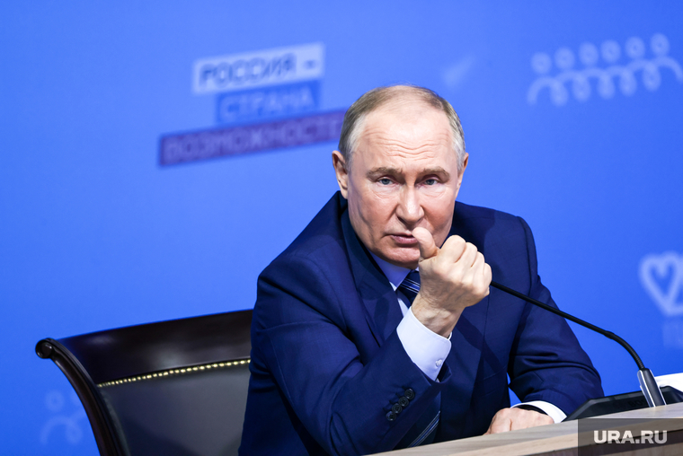 Владимир Путин на ВДНХ. Москва, путин владимир