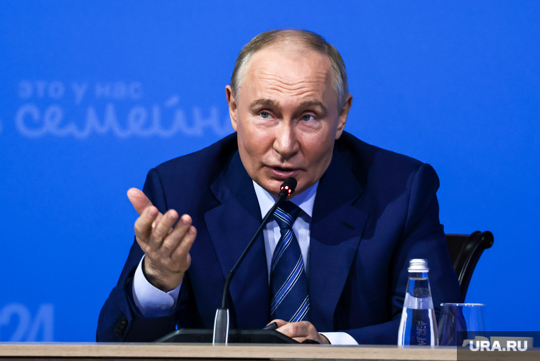 Владимир Путин на ВДНХ. Москва, путин владимир
