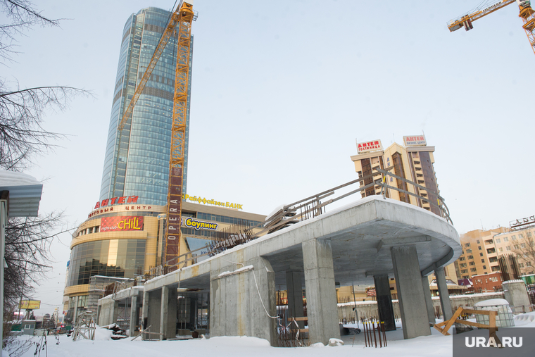 Opera Tower. Стройплощадка. Екатеринбург, долгострой, opera tower