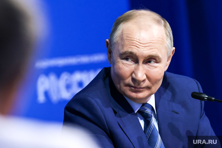 Владимир Путин на ВДНХ. Москва, путин владимир