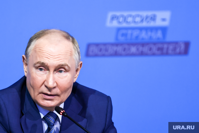 Владимир Путин на ВДНХ. Москва, путин владимир