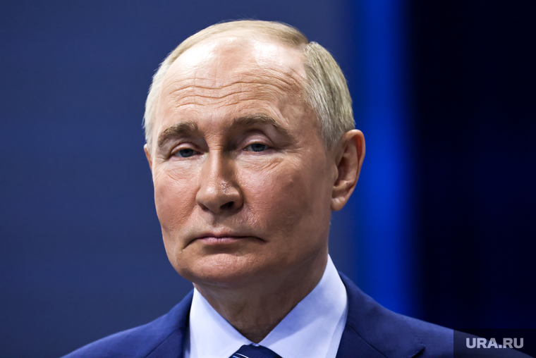 Владимир Путин на ВДНХ. Москва, путин владимир