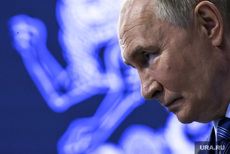 Владимир Путин на ВДНХ. Москва, путин владимир