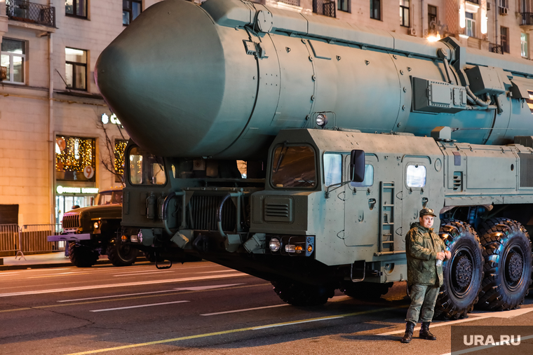 Репетиция Парада Победы. 26 апреля 2024. Москва, армия, военные, тополь м, армия россии, межконтинентальная ракета