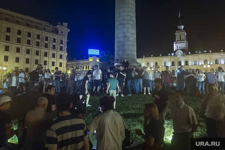 В Грузии на протяжении 2022 года проводились митинги против СВО (архивное фото)