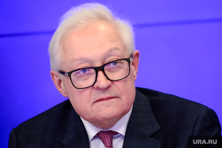 Пресс-конференция заместителя Министра иностранных дел России Сергея Рябкова. Москва, рябков сергей