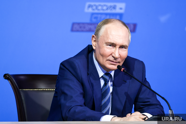 Владимир Путин на ВДНХ. Москва, путин владимир