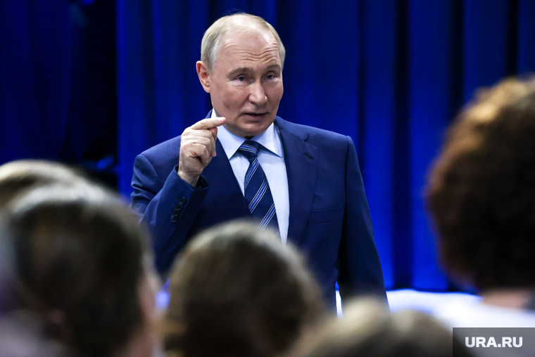 Владимир Путин на ВДНХ. Москва, путин владимир