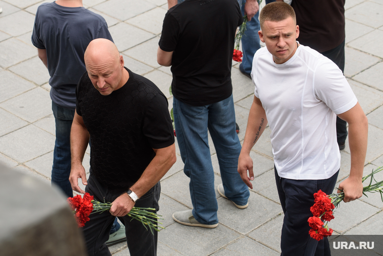 На прощание с Маевским приехало много спортсменов
