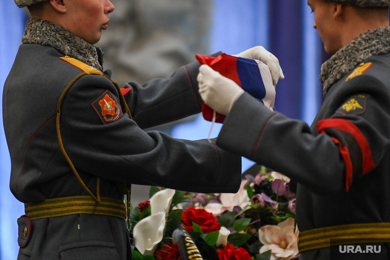 В последний путь ветерана провожали с почестями