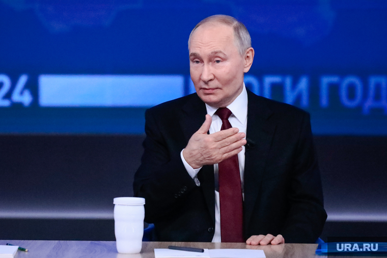 Прямая линия "Итоги 2024 года" с Президентом РФ Владимиром Путиным. Москва, путин владимир