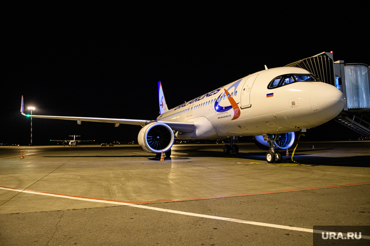 Вечерний споттинг в Кольцово. Екатеринбург, уральские авиалинии, ural airlines, airbus a320neo, аирбас