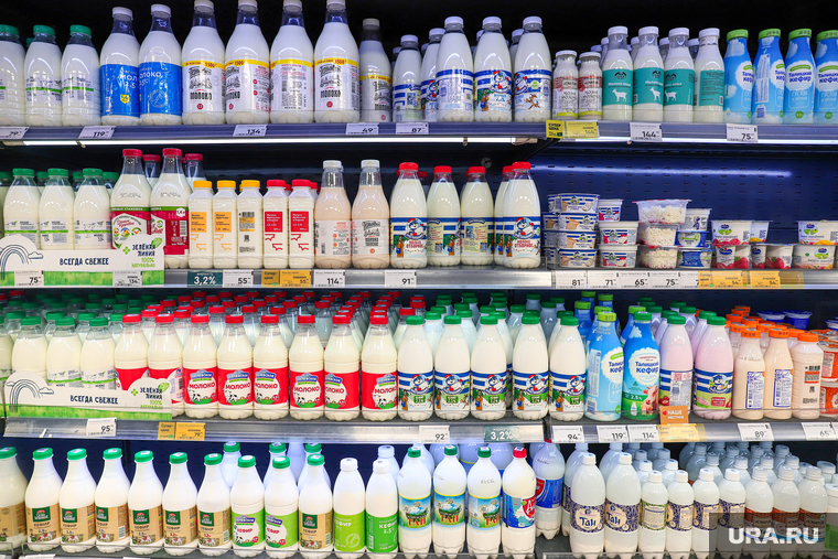 Продуктовые магазины. Екатеринбург, продукты, молоко, супермаркет, молочная продукция, магазин, продуктовый магазин, полка магазина