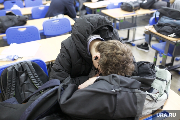ЕГЭ по русскому языку, в школе 89. Тюмень , егэ, школьник, ученик, школа, спит, сдача егэ