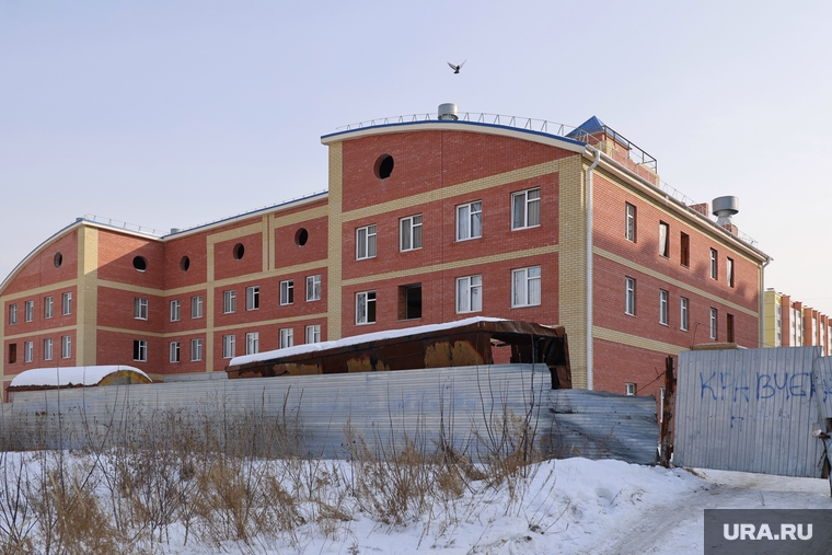 Пожарное Депо в Заозерном. Долгострой. Курган, пожарное депо, заозерный