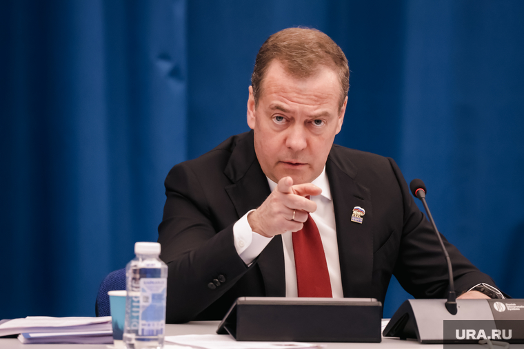 Заседание программной комиссии партии Единая Россия. Москва, медведев дмитрий