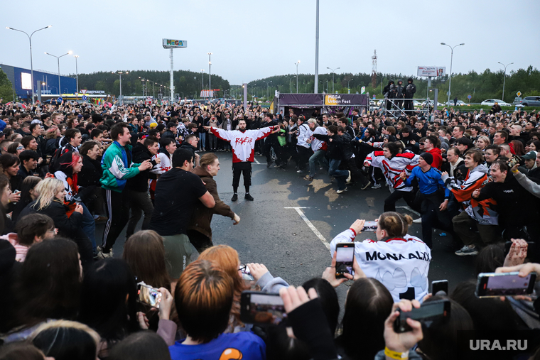Прохлада не спугнула участников Mega Urban Fest