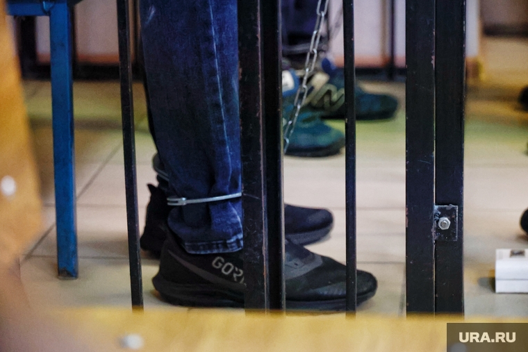 Судебное заседание по уголовному делу Дубова. Курган, арест, наручники, заключение под стражу