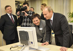               О визите Владимира Путина сегодня «гудел» весь тюменский Интернет               