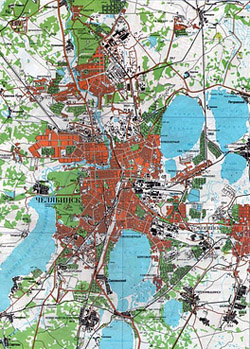 Автомобильная Карта Челябинской Области Купить