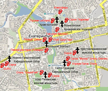 Храмы на карте. Карта храмов Екатеринбурга. Храмы Екатеринбурга на карте города. Карта Екатеринбурга с достопримечательностями. Достопримечательности Екатеринбурга на карте города.