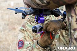 ВС РФ с помощью дрона уничтожили бронеавтомобиль Humvee в ДНР