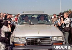 Открытие второй полосы Россельбана в 1999 году 