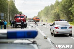 Спасатели оперативно потушили пожар в автомобиле