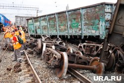 В Курганской области с рельсов сошли 11 вагонов