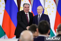Путин провел встречу с президентом Таджикистана Рахмоном (фото из архива)