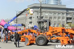 Парад дорожной техники в Челябинске пройдет 3 июня