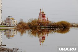 Уровень воды в Тоболе за сутки вырос на два сантиметра