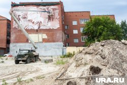 Стихийная парковка находится в центре города 