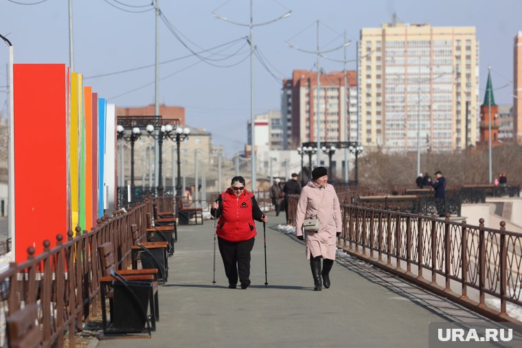 В Курган придет теплая погода