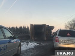 В аварии с грузовиком нет пострадавших (архивное фото)