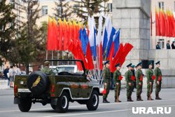 Жители Курганской области празднуют 9 Мая