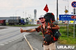 Юсуфджан Каракоч приехал в Курганскую область автостопом