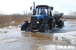 В районе Челябинской области из-за паводка ограничили движение транспорта. Карта