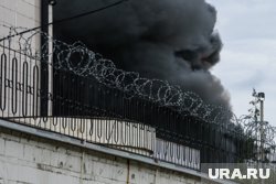 Пожар был виден за несколько километров