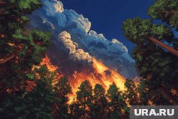 В Свердловской области обнаружен один лесной пожар