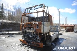 Два грузовых автомобиля сгорели в Кургане из-за аварийной работы электрики (архивное фото)