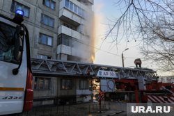 В здании рушатся конструкции, сообщает Baza (архивное фото)