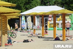 Челябинские пляжи оснастили детскими и спортивными площадками
